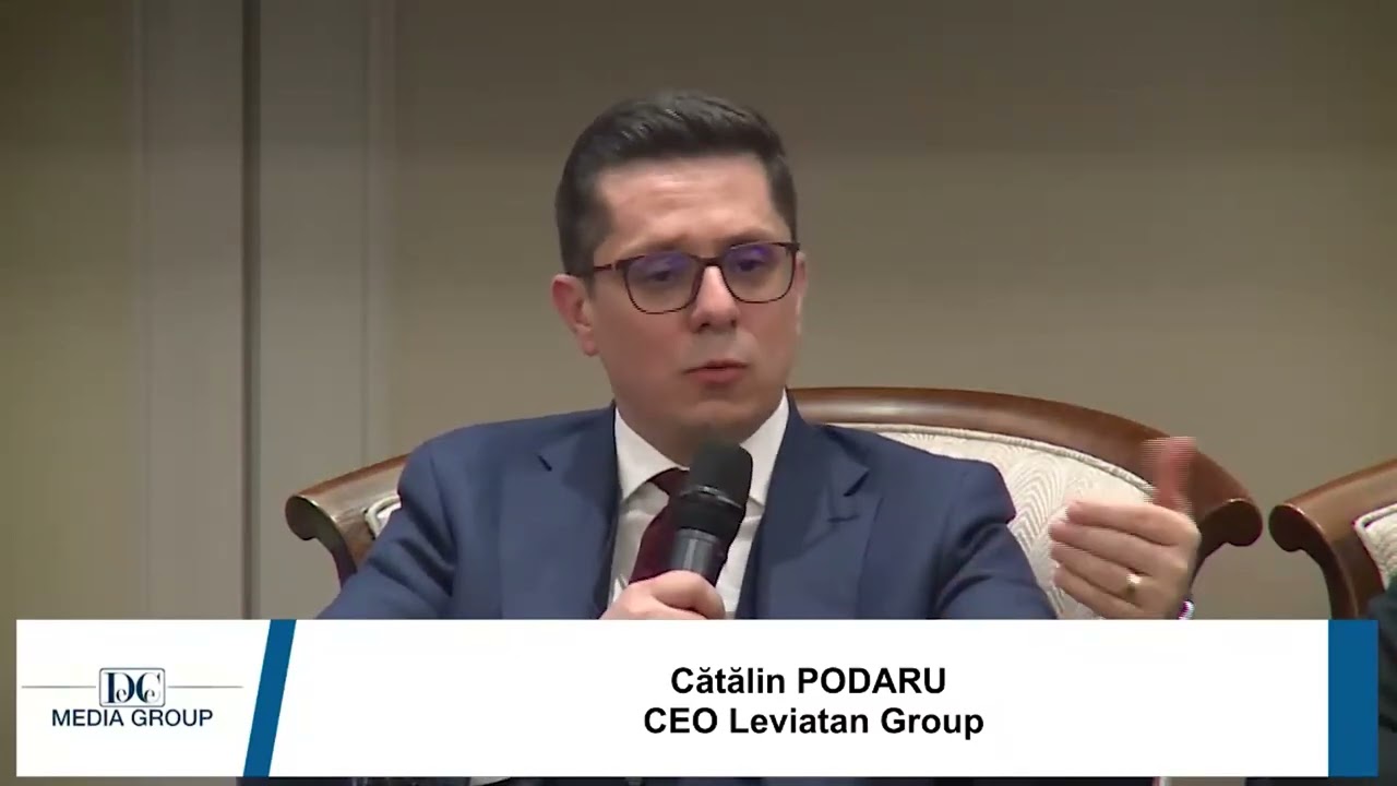 Cătălin Podaru, CEO Leviatan Group, la Defense Romania Security Dialogue 2026