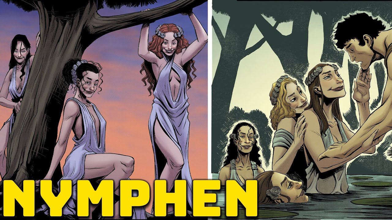 Die Schönen Nymphen der Griechischen Mythologie