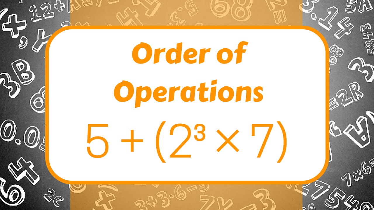 Order of Operations