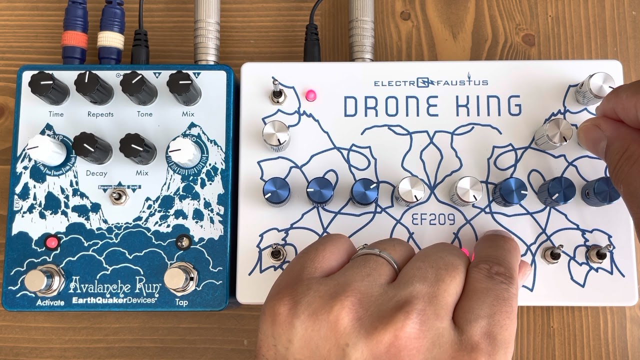 morning drone / droneking + avalancherun