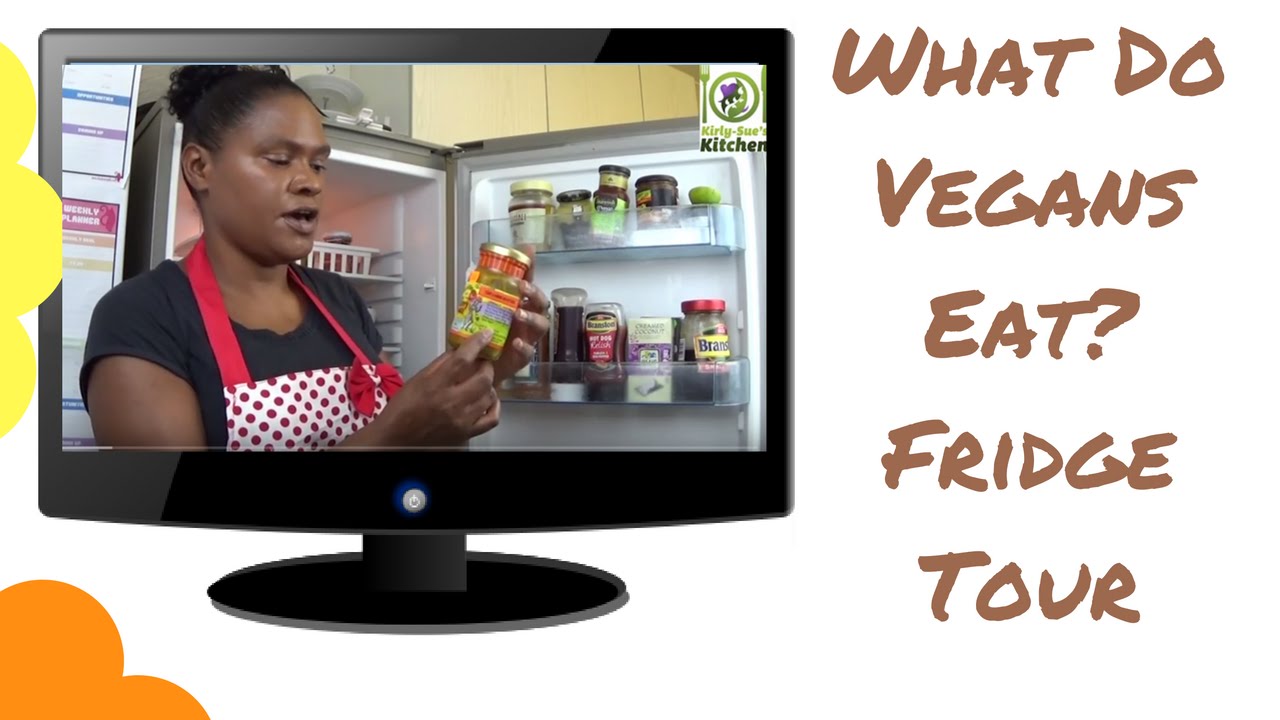 What Do Vegans Eat - Fridge Tour