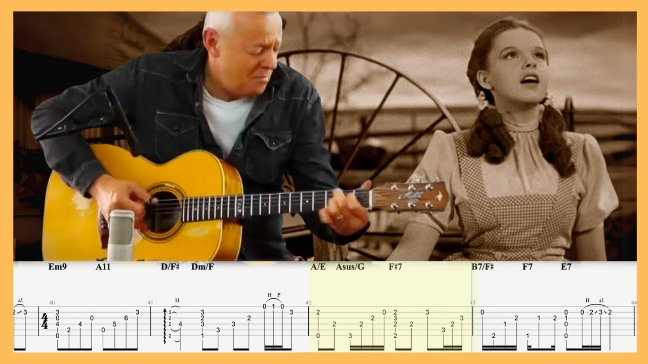 Tommy Emmanuel - The GUITAR Wizard Of Oz - Somewhere Over The Rainbow