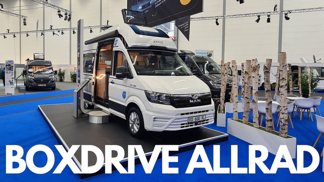 Knaus Boxdrive 600 XL -  MESSENEUHEIT - Caravan Salon Düsseldorf 2021