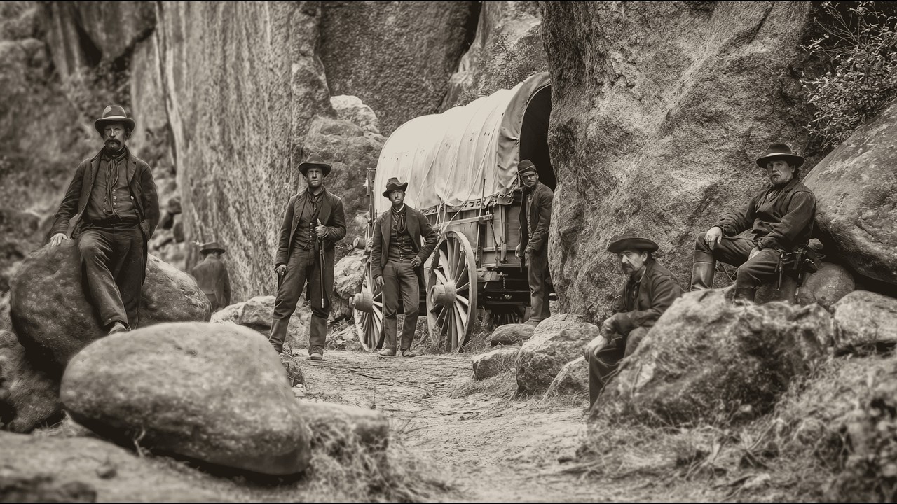 Civil War Outlaw Alf Bolin - Murder Rocks, Missouri 