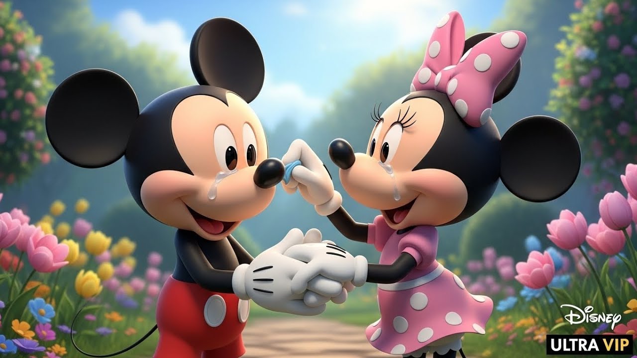 Mickey Mouse & Minnie Mouse Snowman Building ☃️🐭 | Winter Adventure & Fun Learning Cartoon