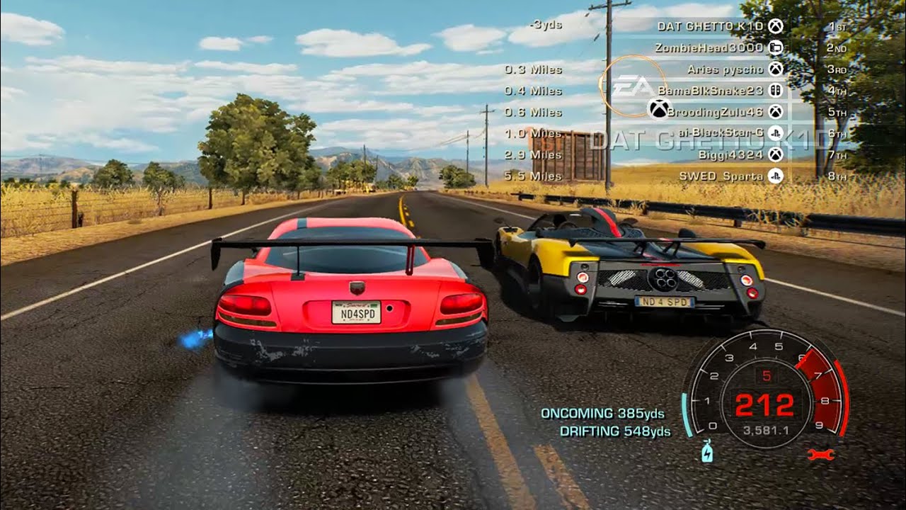 Decent Racing Battles..