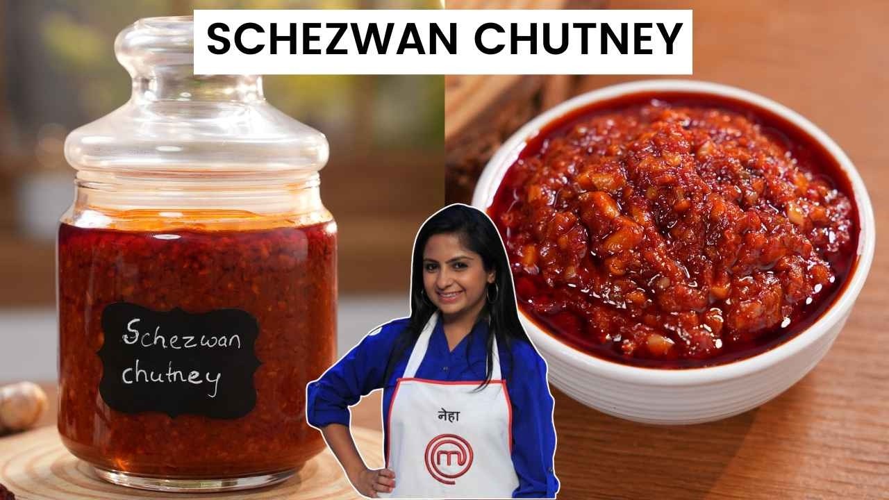 Homemade Schezwan Chutney (No Color or MSG!) घर पर बनाएं शानदार Schezwan चटनी (बिना रंग या MSG के!)