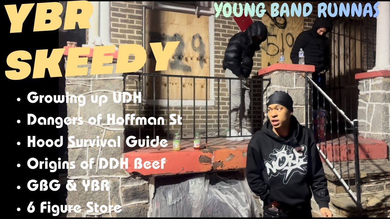 Inside Hoffman St (Up Da Hill) With YBR | Baltimore’s Most Dangerous Neighborhoods