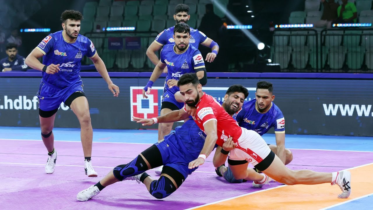 PKL Highlights: Haryana Steelers vs Gujarat Giants | Pro Kabaddi League Season 12 | Hindi