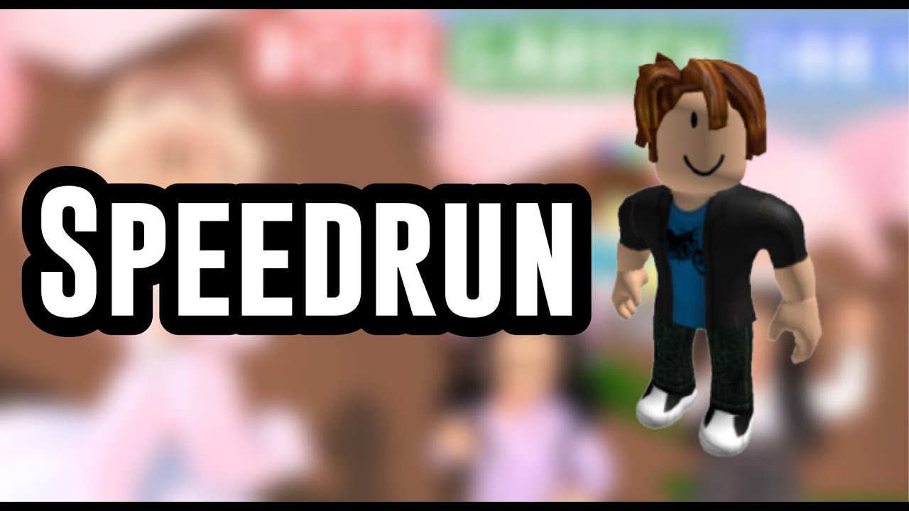 Rose Garden Obby Speedrun!