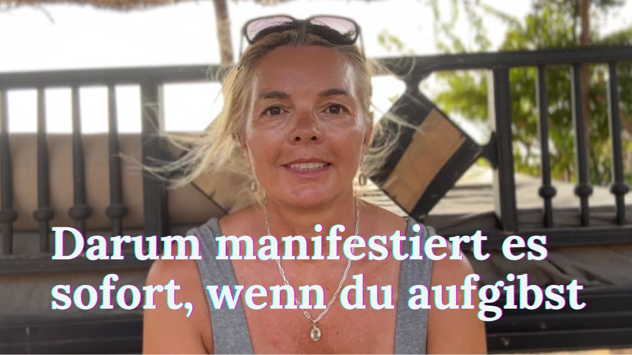 SOFORT MANIFESTIEREN. Diese Schritte musst du befolgen!