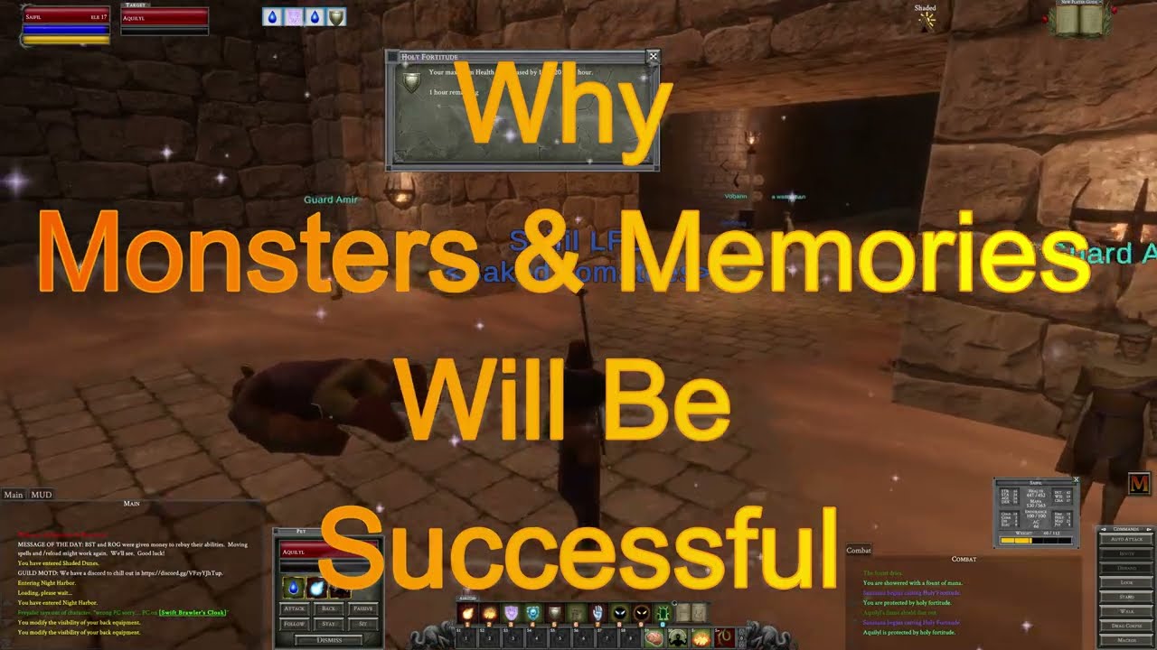 WHY Monsters & Memories Will be Successful