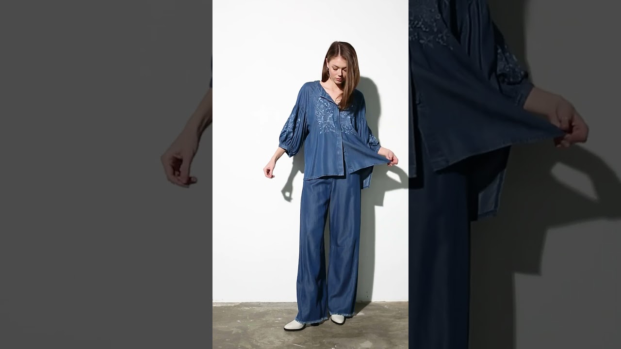 Джинсова вишиванка 