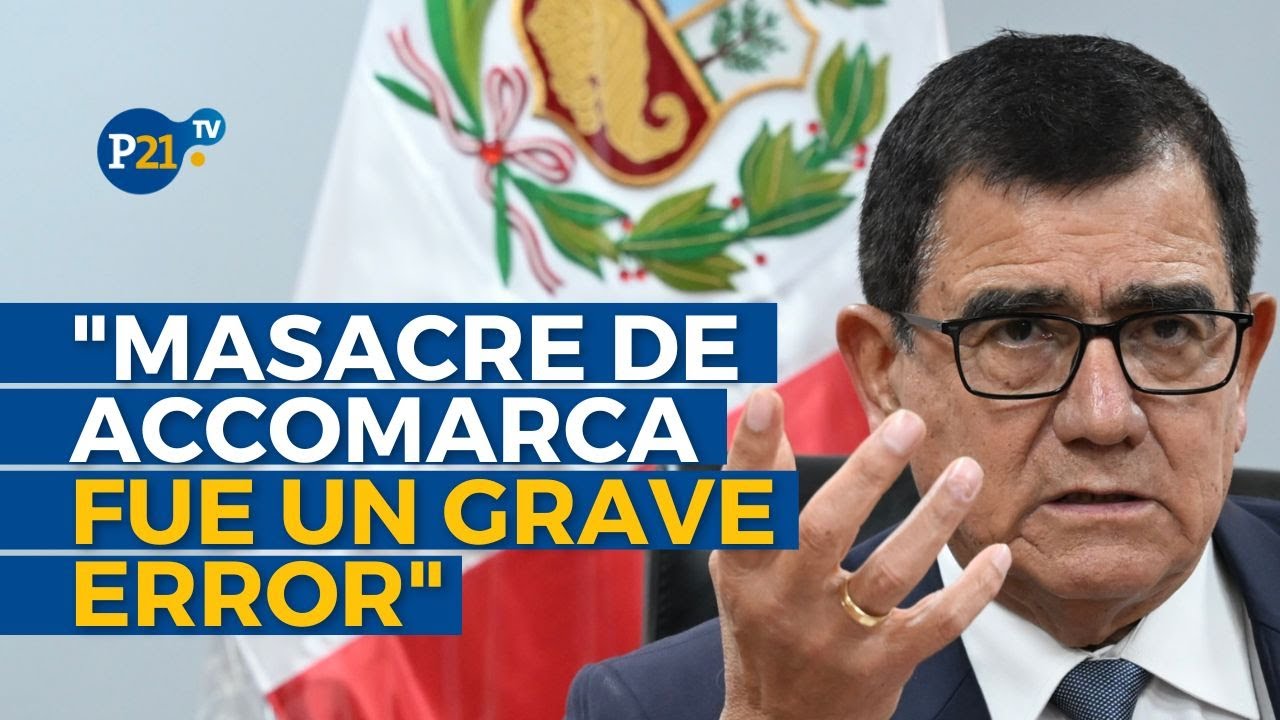 CANDIDATO DE AVANZA PAÍS José Williams habla sobre la M4SACRE DE ACCOMARCA