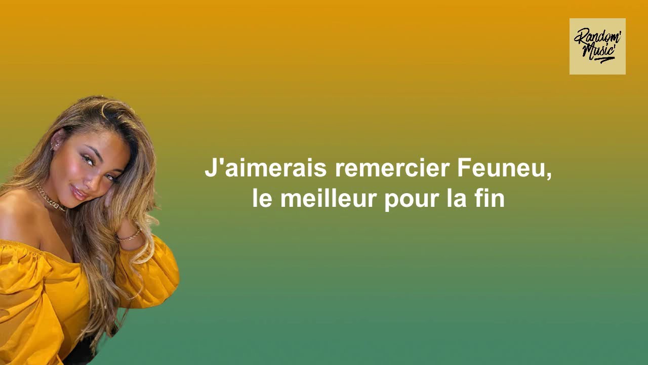 Wejdene - Merci (Paroles)
