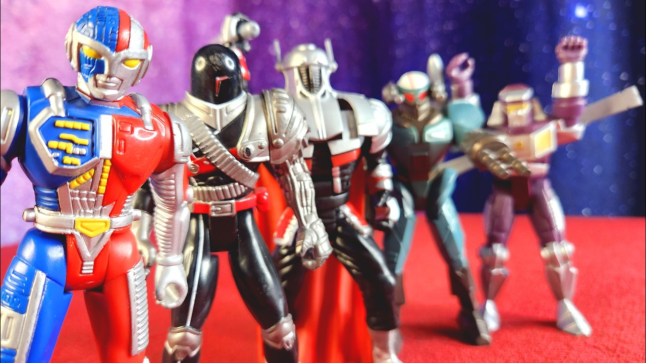 VR Troopers Action Figures from Japan's Choujinki Metalder