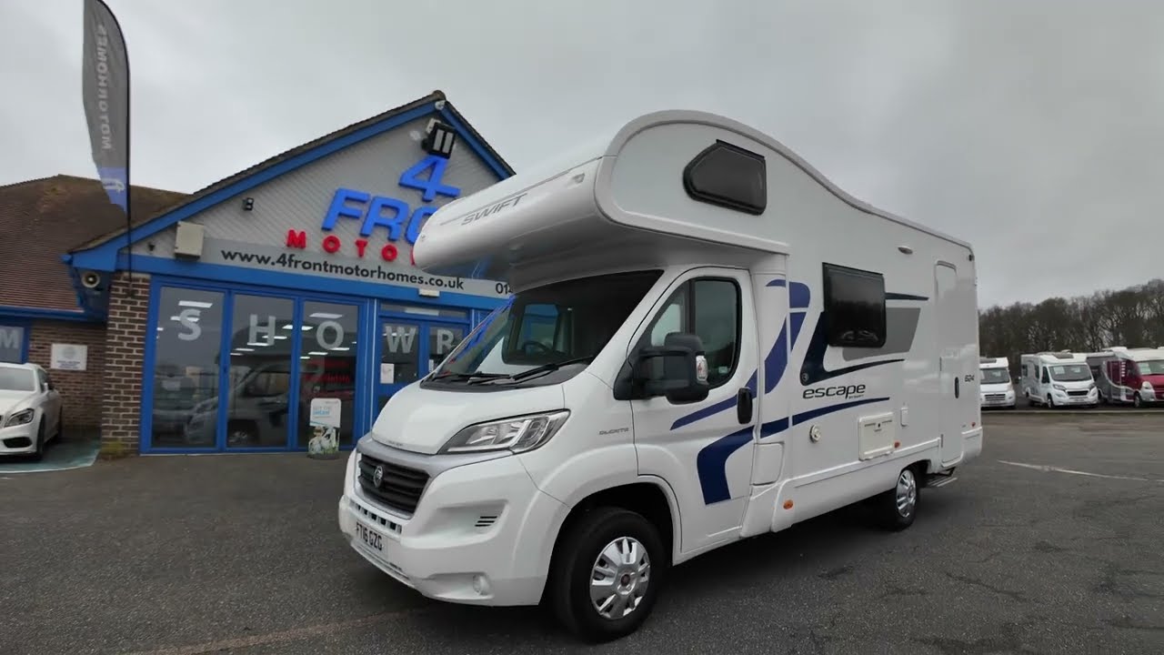 Swift  Escape 624 4 Berth 4 Travel Seat Motorhome