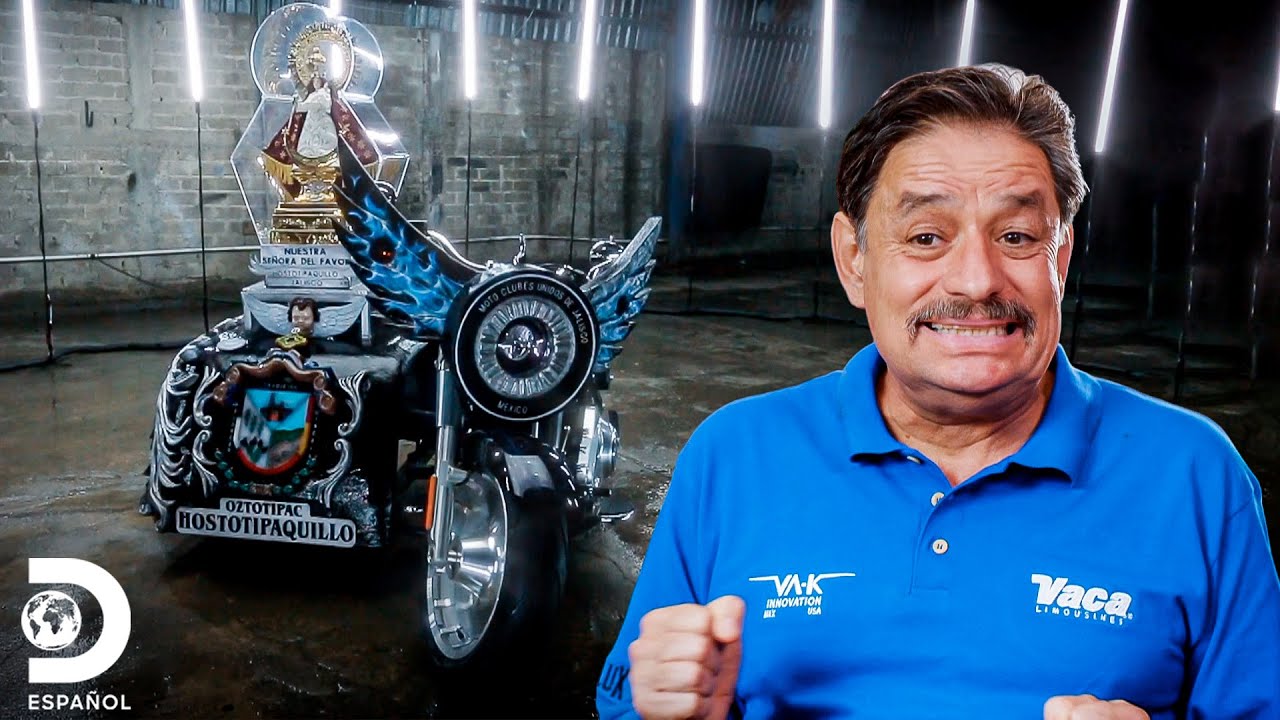 Altar rodante para virgen patrona de los motociclistas | Mexicánicos | Discovery En Español