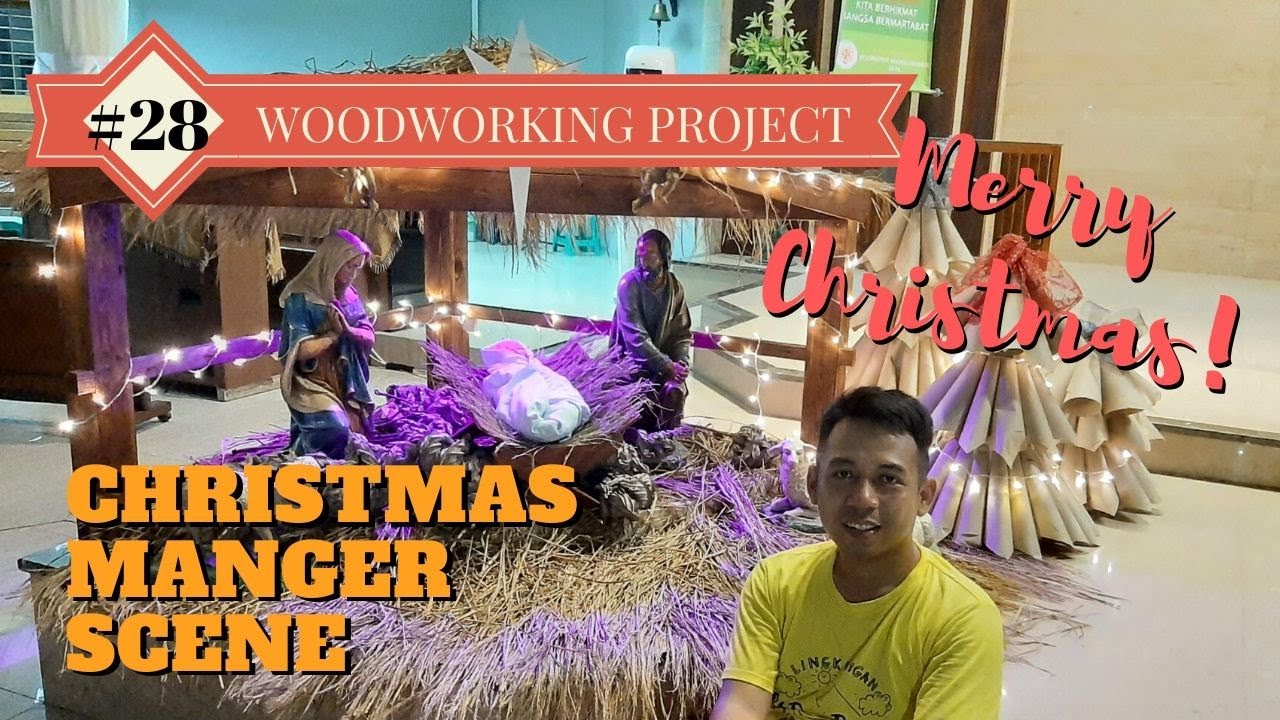 DIY Christmas Manger Scene