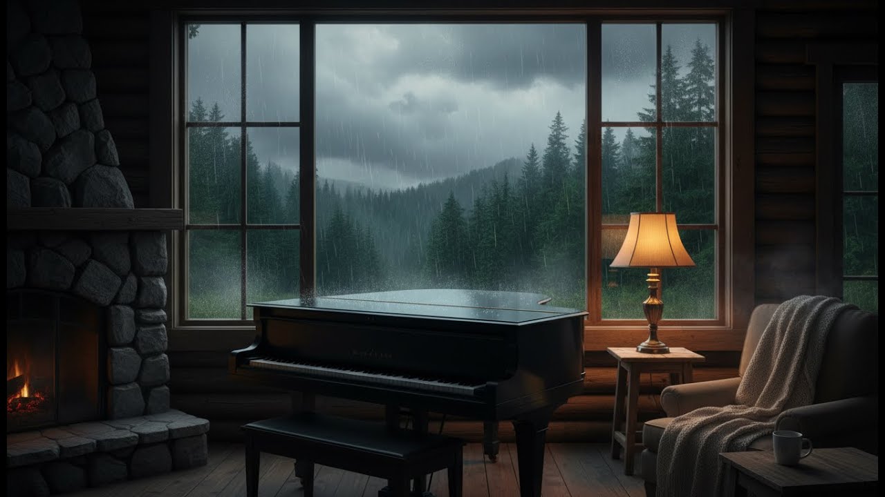 Deep Sleep Piano and Rain Sounds for Instant Relaxation