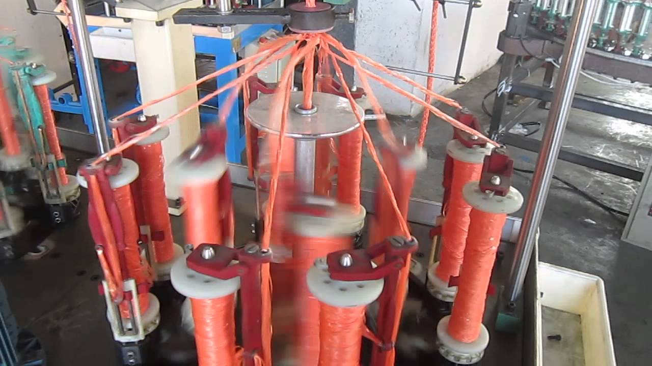 solid rope braiding machine-12 spindle
