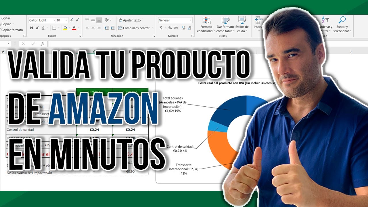 ES RENTABLE TU PRODUCTO EN AMAZON - VALIDALO CON ESTE EXCEL EN MINUTOS