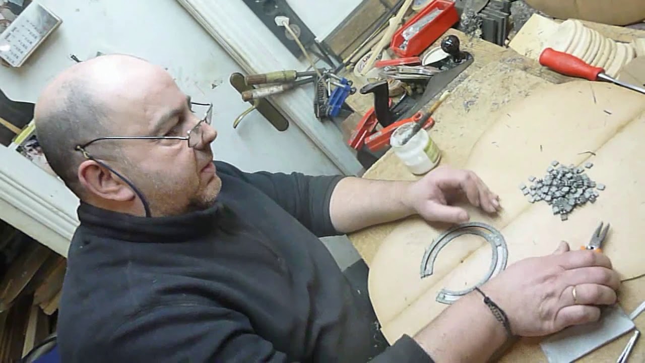 Guitarra: Embutir mosaico de roseta (Luthier Jose Antonio Lagunar)
