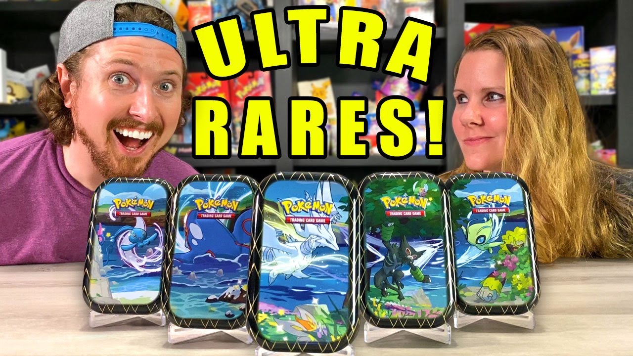 Trying Out 5 DIFFERENT Pokemon Cards Tins BUT ONLY 1 Person Can Win This Pokemon Opening!