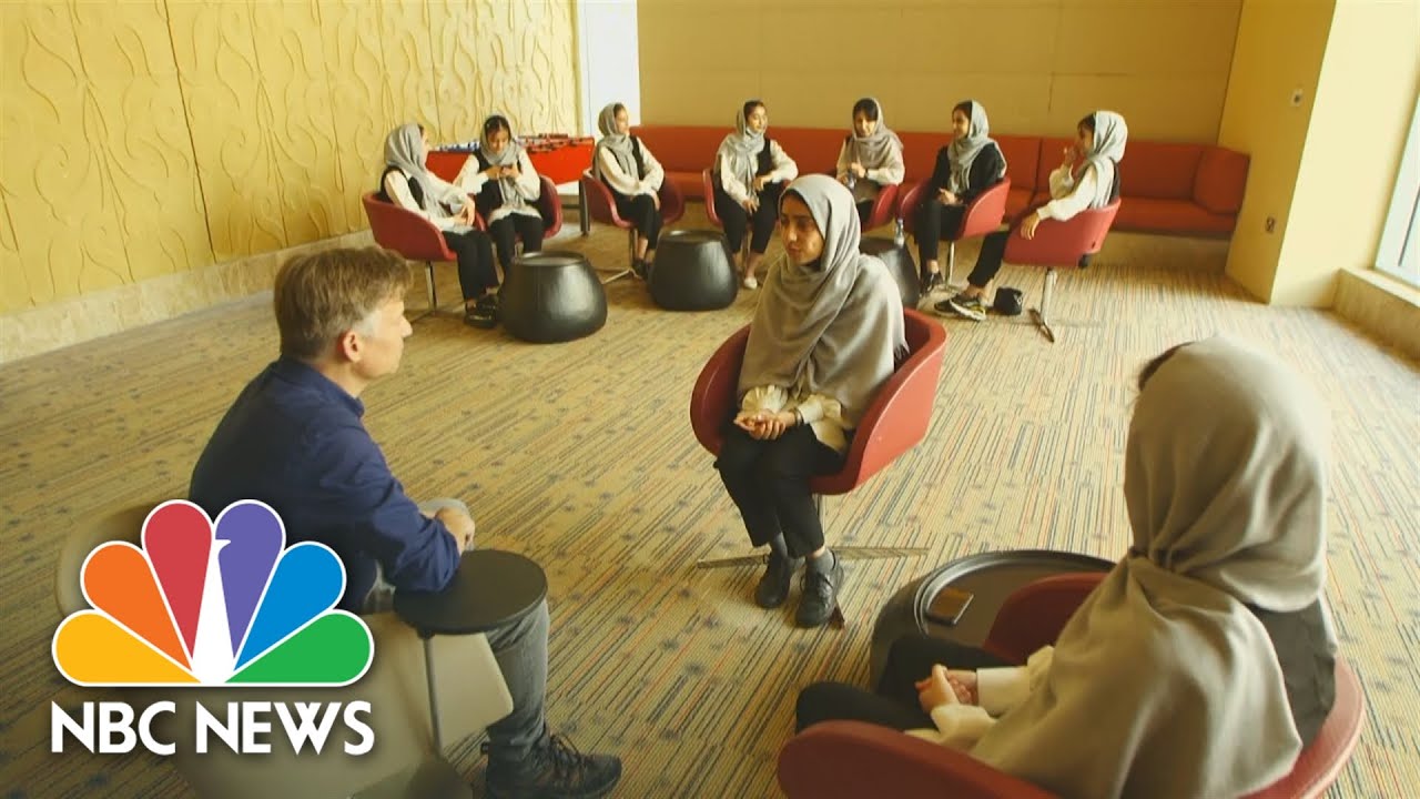 Afghan Girls Robotics Team Recounts Escape From Kabul, Desire To Continue Education