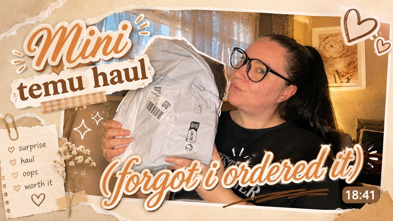MINI TEMU HAUL (FORGOT I ODERED IT)