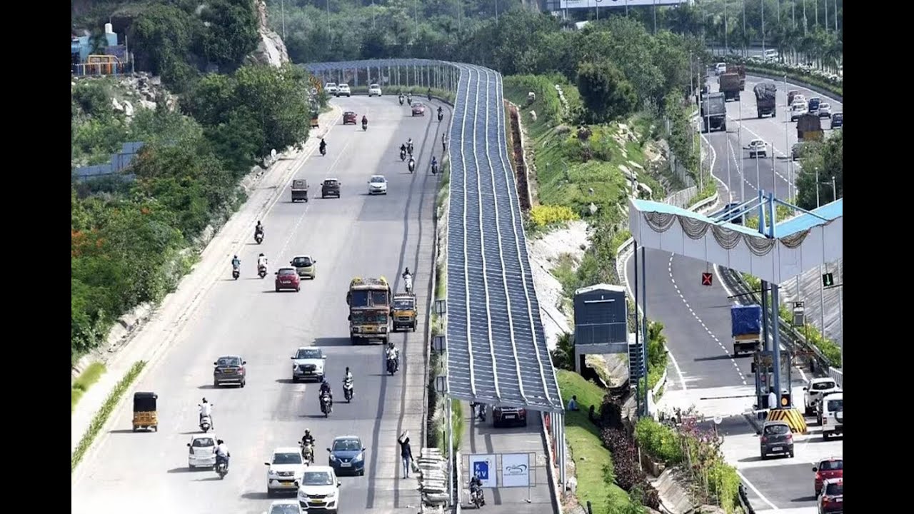 India's First Solar Roof Cycling Track 'Healthway' Inaugurated in Hyderabad