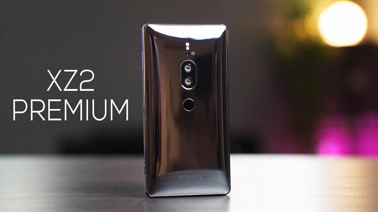 Распаковка Sony Xperia XZ2 Premium // Лучшая камера на рынке смартфонов?