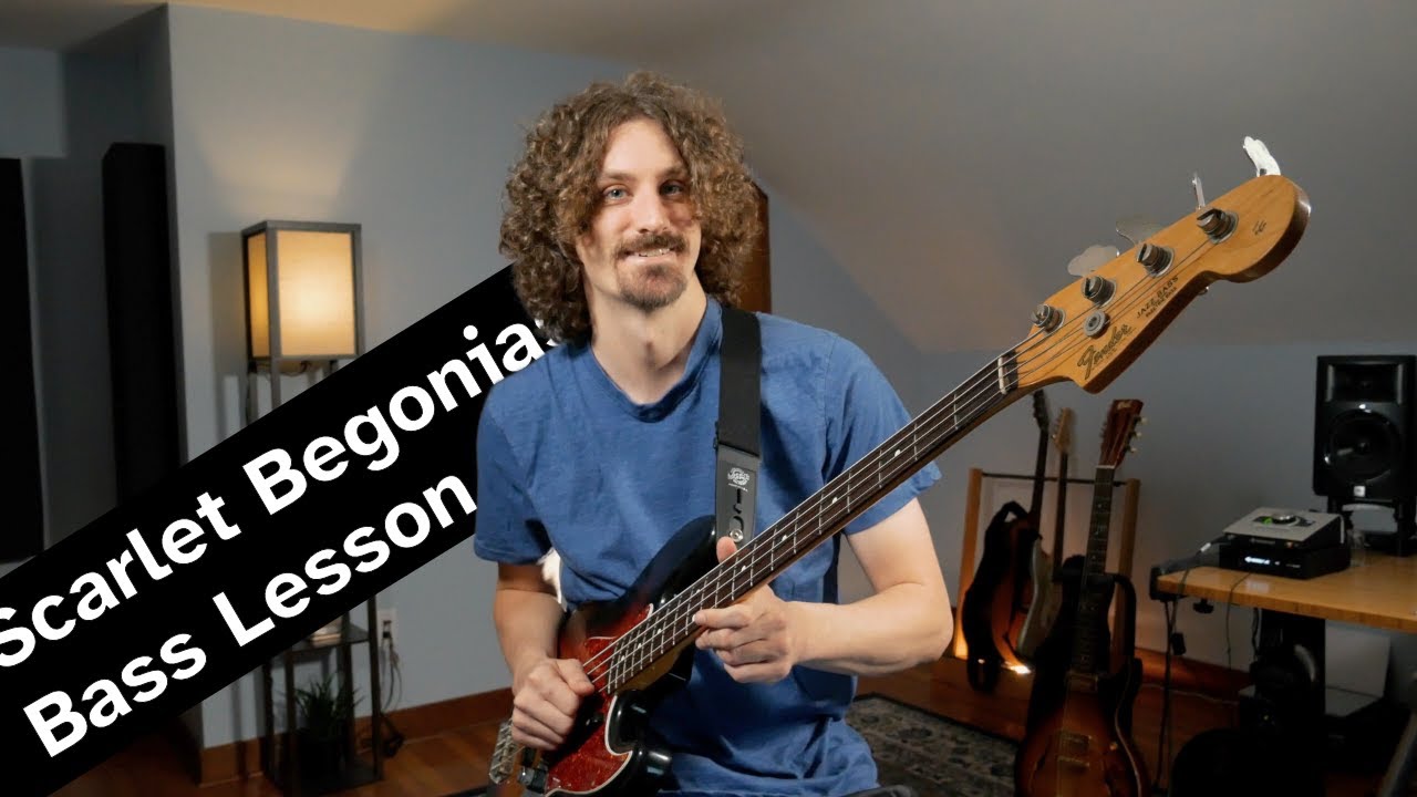 Scarlet Begonias » Bass Lesson » Grateful Dead