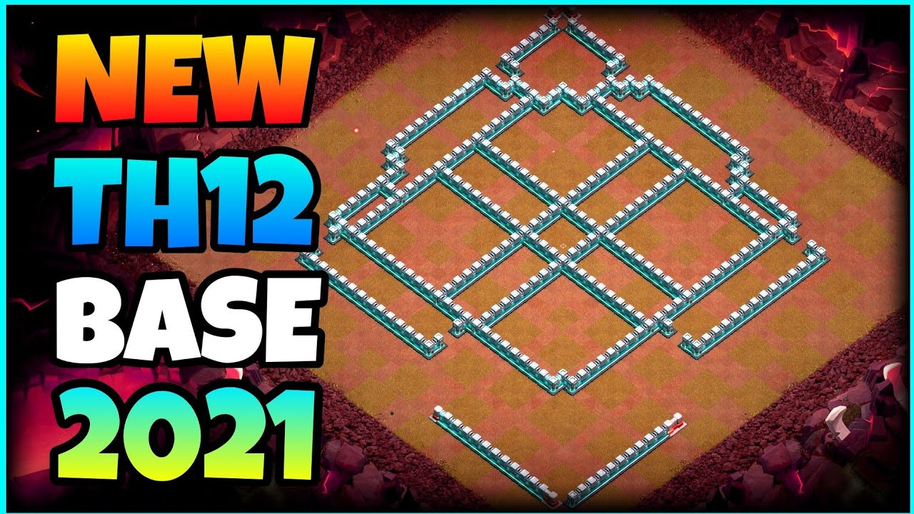 NEW TH12 WAR BASE 2021 | TH12 WAR BASE WITH LINK | TH12 BASE BUILDING GUIDE | COC