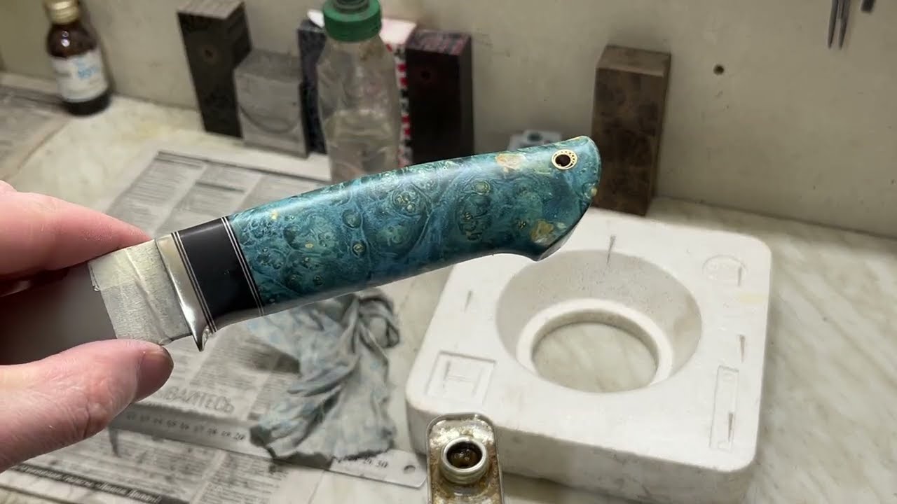 Изготовление рукояти ножа