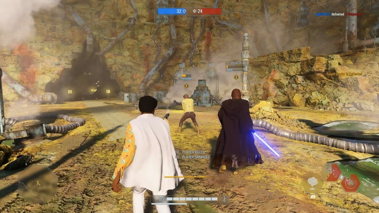 Star Wars Battlefront 2: Heroes vs Villains Gameplay (No Commentary)