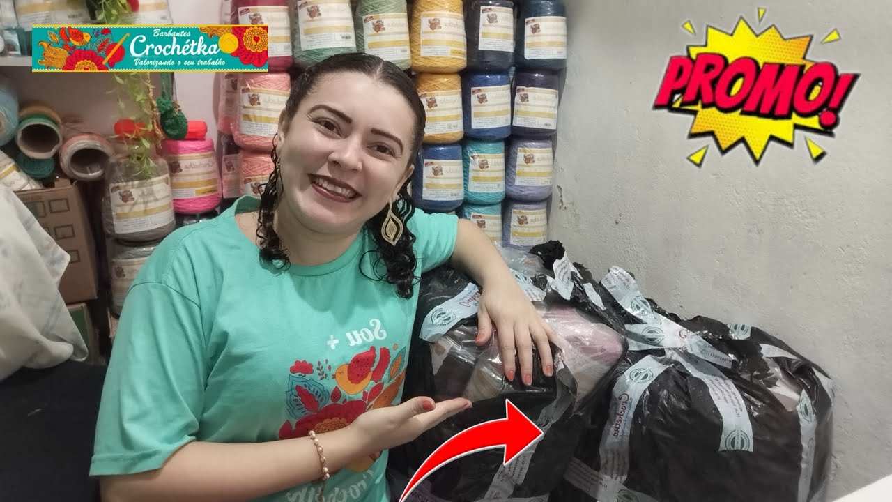 🚨ALERTA🚨NÃO COMPRE BARBANTE ANTES DE CONHECER essa marca😱MEGA recebidos Barbantes crochetka(parte 1)