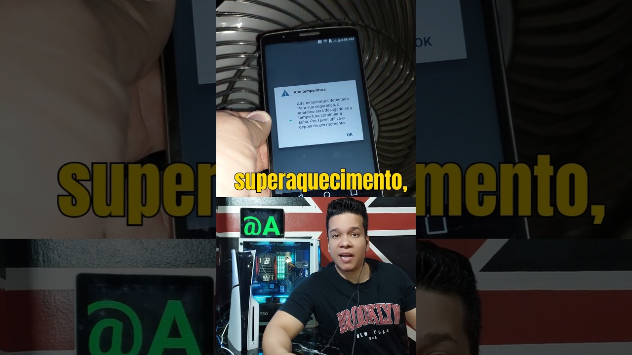 CELULAR DESLIGANDO POR SUPERAQUECIMENTO