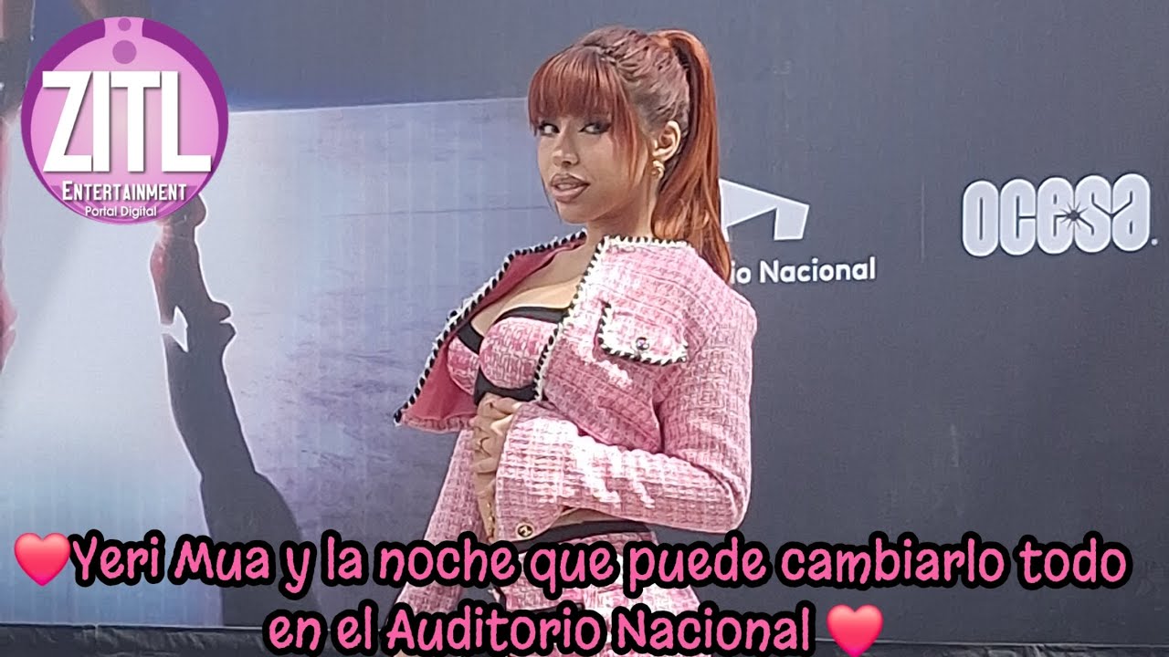 YERI MUA LLEVARÁ SU ESENCIA IRREVERENTE AL AUDITORIO NACIONAL, UN CONCIERTO QUE  SERÁ INOLVIDABLE 