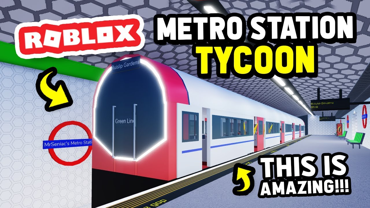 Создание собственной компании METRO STATION в Roblox
