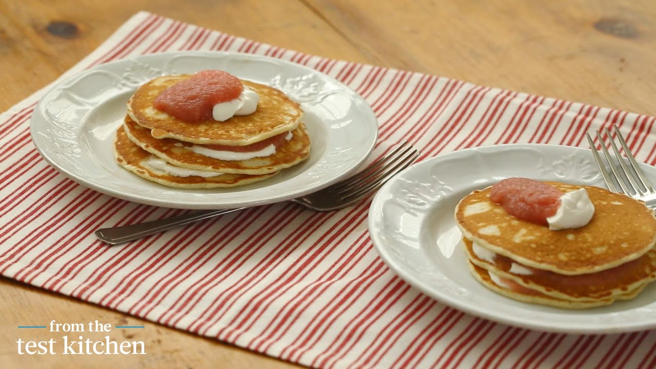 How to Make Applesauce Pancakes - From the Test Kitchen