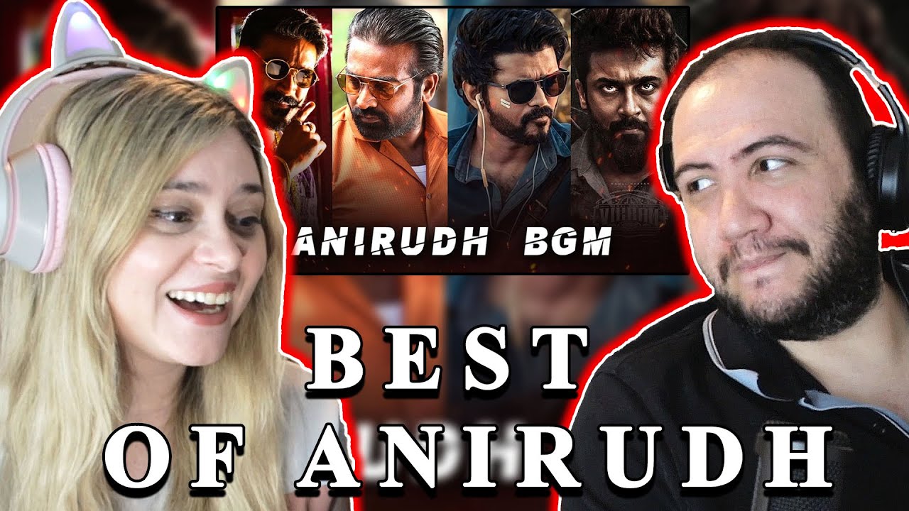 Я ПОКАЗАЛ СВОЕЙ ЖЕНЕ ЛУЧШИЕ ИНДИЙСКИЕ МУЗЫКИ ANIRUDH | Мастер, Викрам, Ролекс, Зверь, Петта, Веда...