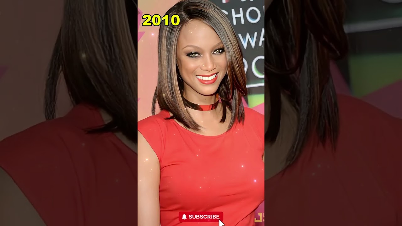 From Supermodel to Mogul: The evolution of Tyra Banks #shorts #celebtransformation #tyrabanks #celeb