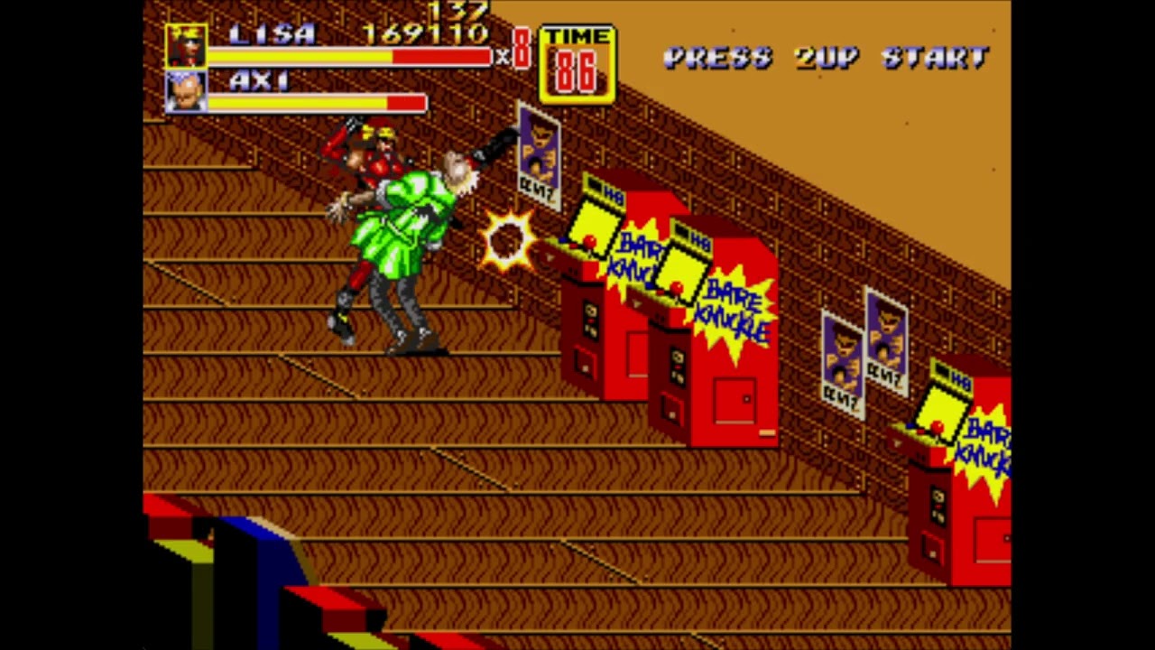 Streets of Rage 2 Mona & Lisa hack [Lisa]