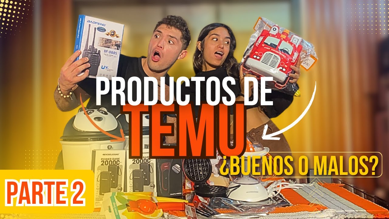 PROBANDO PRODUCTOS DE TEMU ¿Realmente valen la pena? 😱✨| No CREERÁS lo que Paso