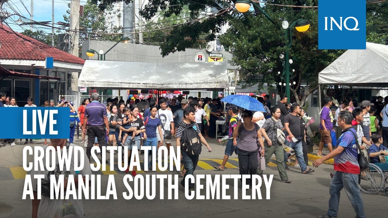 LIVE: Situation at Manila South Cemetery | 