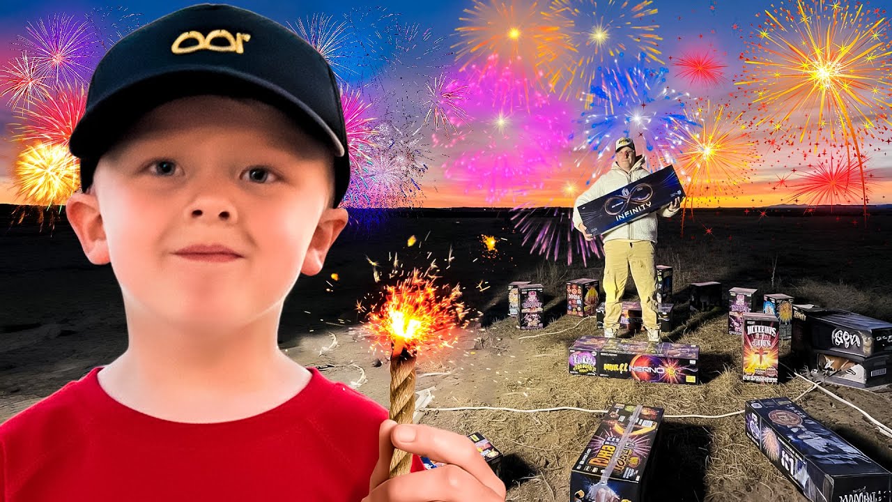 🔥 Testataan KAIKKI KOVIMMAT ilotulitteet 6-vuotiaan kanssa – Pyrokratian pommit 💥