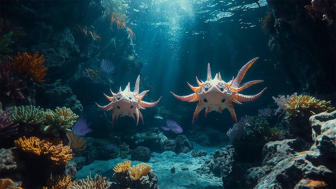 Relaxing and inmersive Music  |  Greon OP9 – The Alien Ocean World