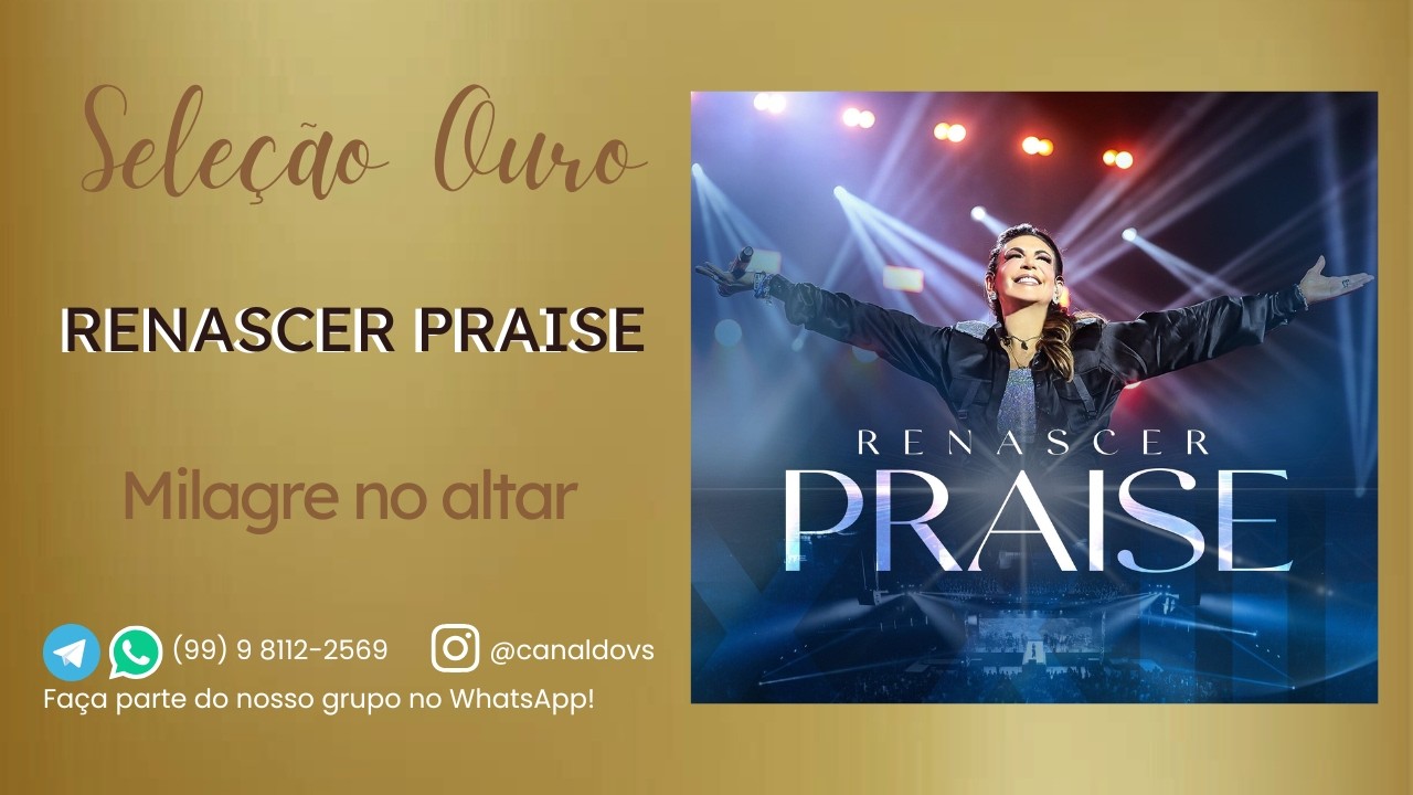 Renascer Praise - Milagre no altar - (VS e MULTITRACK)