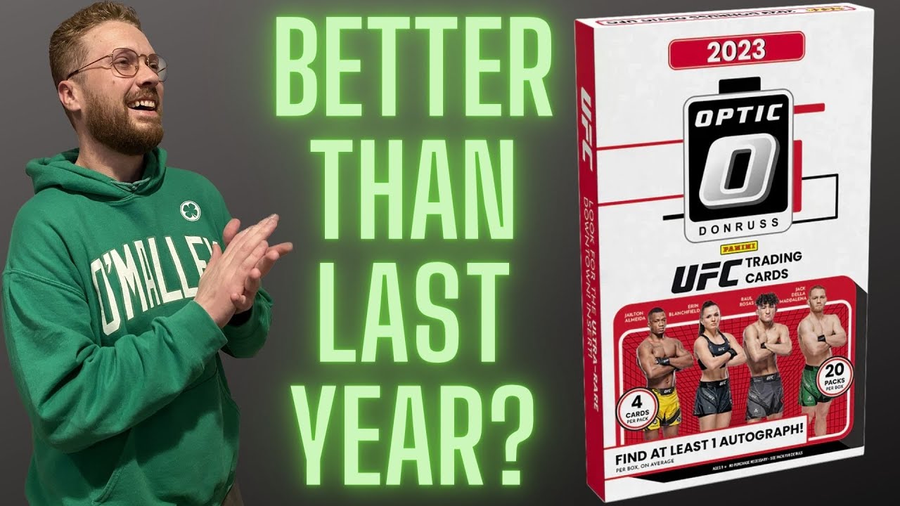 2023 Panini UFC Optic Hobby Box | 2 Autographs, Rated Rookies | 2023 UFC Optic Hobby Box Rip